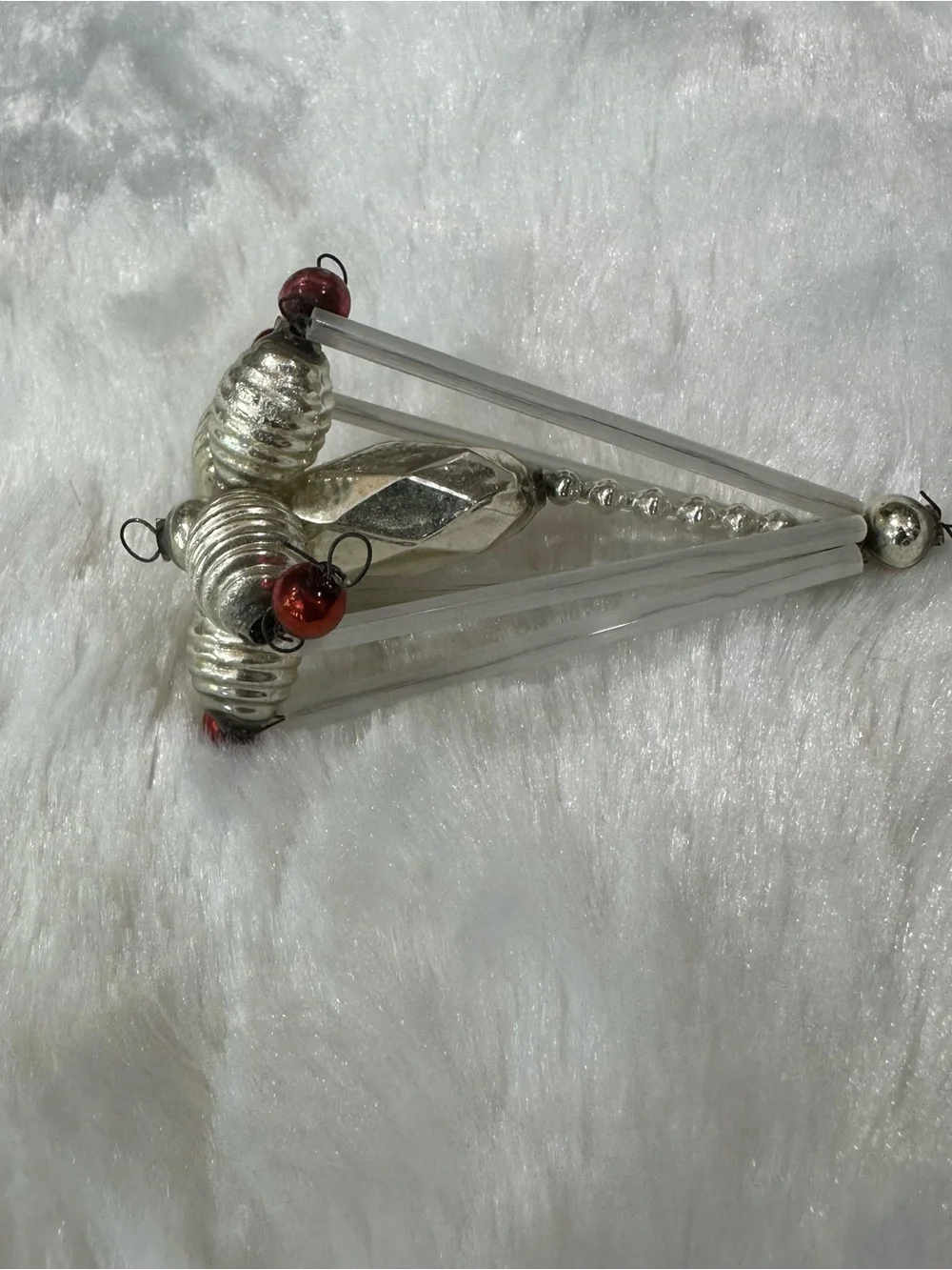 Gablonz Christmas Ornament Vintage Czech Bohemian